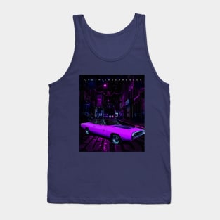 Classic Car in The Purple City Tank Top